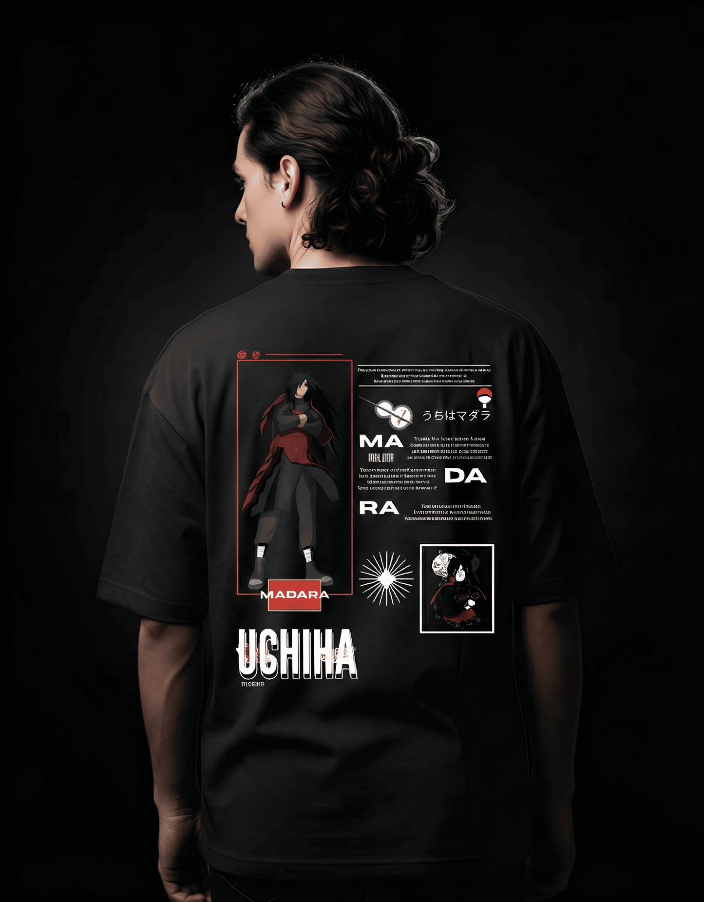 Madara - The Ghost Of Uchiha Unisex Oversized Classic T-Shirt