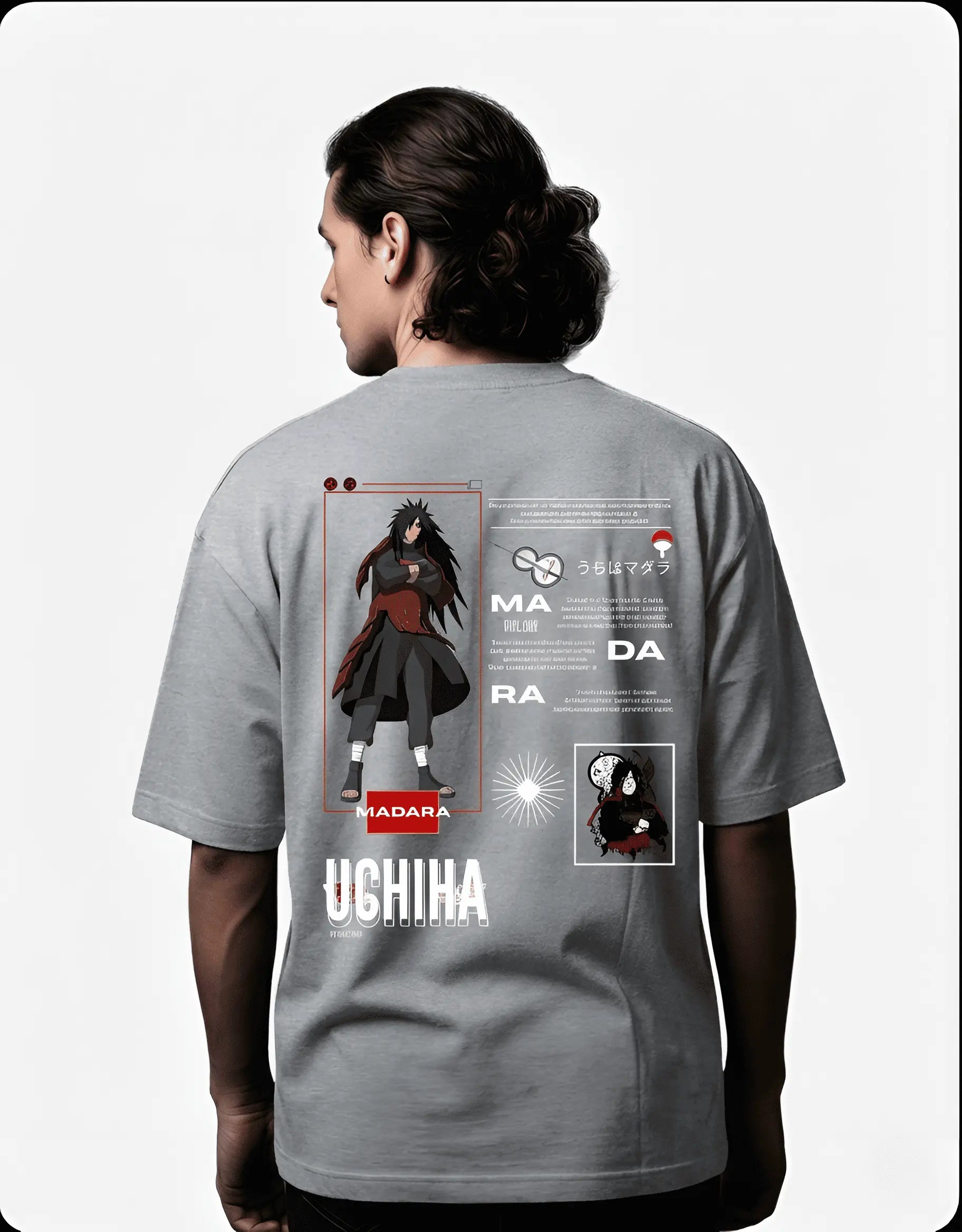 Madara - The Ghost Of Uchiha Unisex Oversized Classic T-Shirt