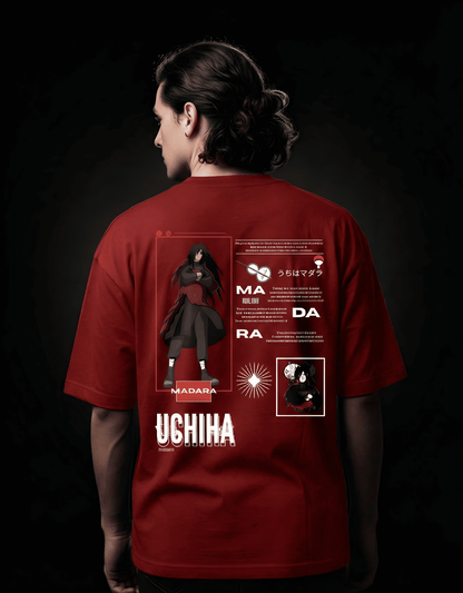Madara - The Ghost Of Uchiha Unisex Oversized Classic T-Shirt