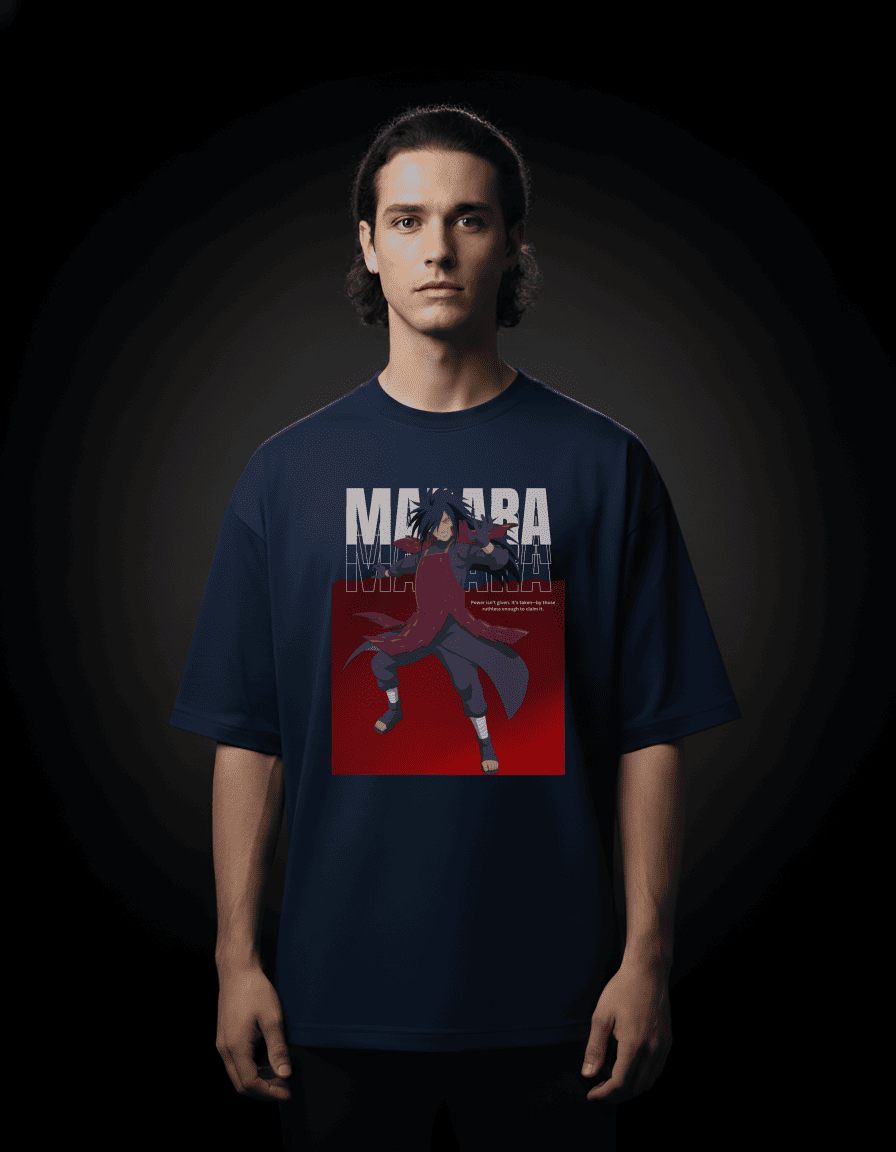 Madara - The Ghost Of Uchiha Unisex Oversized Classic T-Shirt